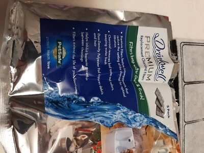 Drinkwell Premium Filtros para Fuente Platino Paquete de 2 Nuevo Pack Abierto Mascota Foto 1 de 4