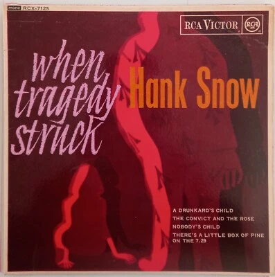 Hank Snow - When Tragedy Struck - EP UK 1963 RCA Victor RCX-7125 Excellent Cond Foto 1 de 4