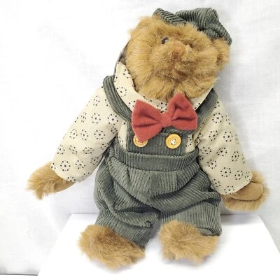 TC Dawson By Fiesta  Bear Plush Stuffed Animal Jointed 12" Tall NWT - Image 1 of 4