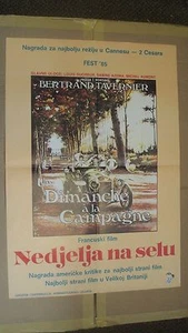 Nedjelja Na Selu Un Dimanche Campagne poster originale film jugoslavo 1984 - Foto 1 di 2
