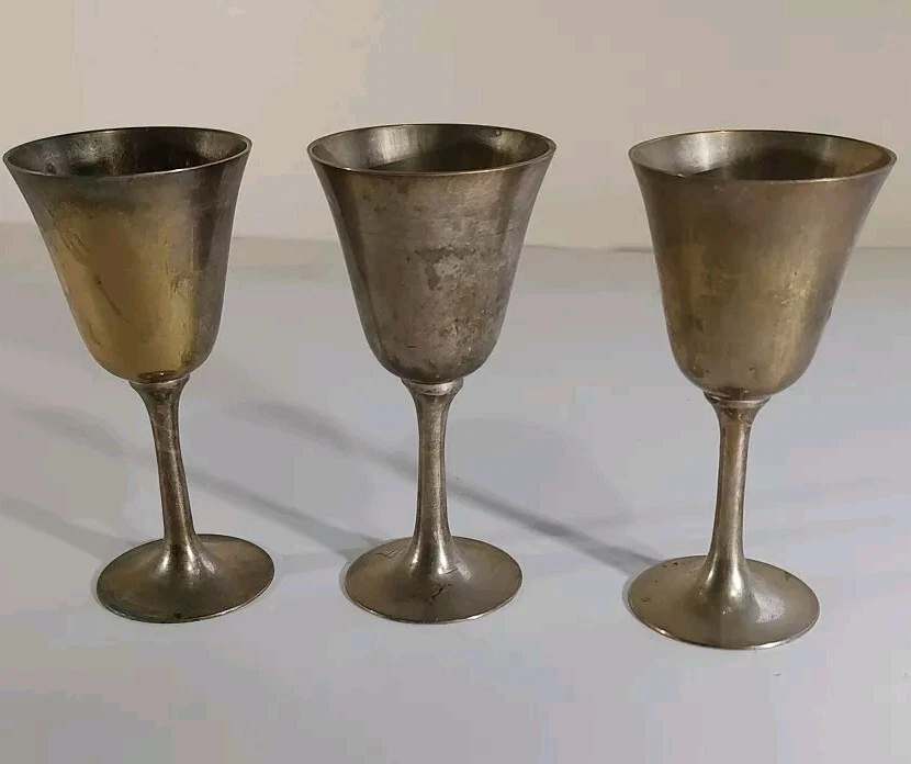 De colección Trophy Award's 3 tazas de plata para esquí alpino 1973 Foto 1 de 4