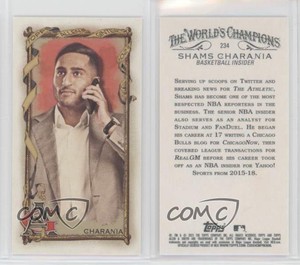 2023 Topps Allen & Ginter Mini Shams Charania #234 Rookie RC