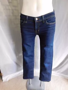 Jeans gamba dritta elasticizzati inchiostro lavaggio scuro marca J - taglia 28 - Foto 1 di 4