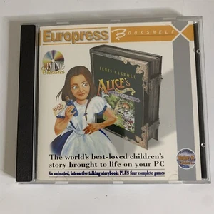 Alice's Adventures In Wonderland PC Vintage Software Interactive Storybook - Picture 1 of 4