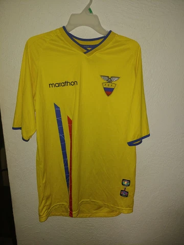 MARATHON Ecuador National Team 2004/2006  Home Jersey Men's XL Cover