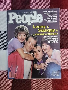Lenny & Squiggy & Laverne & Shirley , People Magazine , 1/30/78 , Randy Newman - Picture 1 of 24