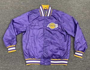 G-III Sports by Carl Banks ~ Purple Los Angles Lakers Men's Bomber Jacket ~ XL - Picture 1 of 8