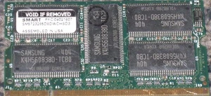 256MB 200p PC2100 CL2.5 9c 32x8 ECC DDR SODIMM Cisco NPE-G1 SM5723285D8DWCHSD3 - Picture 1 of 1