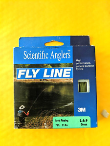 Scientific Anglers Level floating Fly Line L-6-F 72 feet 21.9m Green 