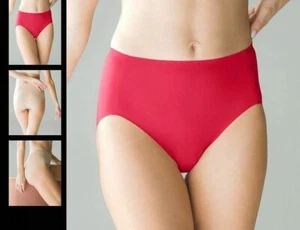 Soma Enbliss Soft Stretch Modern Brief Panty L Raphael Red - Picture 1 of 2