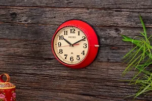 Maritime Seiko Wall Clock Vintage Nautical Industrial Ship Retro silent clock - Picture 1 of 7