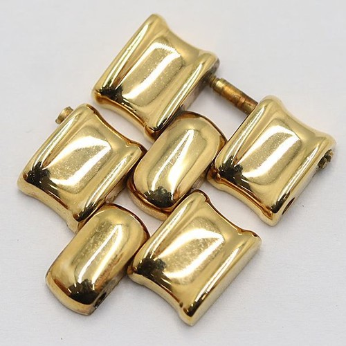 Cinturino orologio uomo Fendi originale 2 maglie 8800L cinturino parti oro 16mm