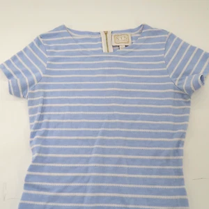 Vestido Sail To Sable Azul Blanco Rayas Preppy Náutico Manga Corta Pequeño - Imagen 1 de 7