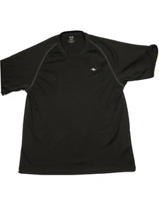 Athletic Works T Shirt Mens M Black Dry Gym Lightweight Breathable Running - Picture 1 of 12