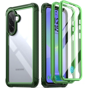 Funda Poética Pantalla Integrada Antigolpes Verde Para Samsung Galaxy A36 5G - Imagen 1 de 6