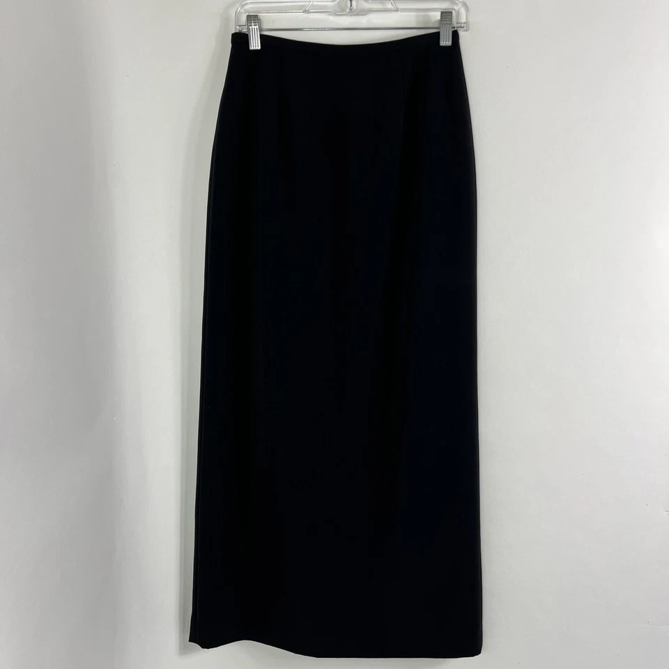 Винтажная женская юбка Votre Nom размер 38 черный вечер ниже колена миди карандаш винтажный - Изображение 1 из 4