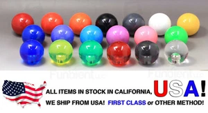 Sanwa Arcade Joystick Ball Top LB-35 - JLF-TP-8YT Ball Top Only - Picture 1 of 22