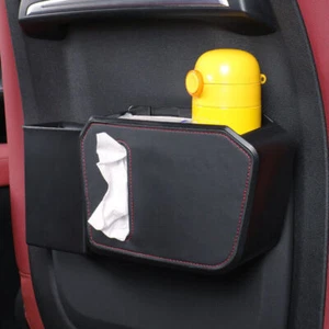 Car Tissue Box Cover Napkin Paper Holder Case Box Storage Tool371lGn - Picture 1 of 36
