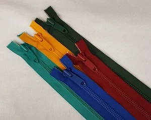 Cremalleras separadoras de plástico de garra 34 1/2" - Paquete de 5 - Imagen 1 de 1