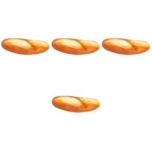 4pcs Artificial Bread Model Faux Bread Ornament Photography Prop Artificial - Zdjęcie 1 z 12