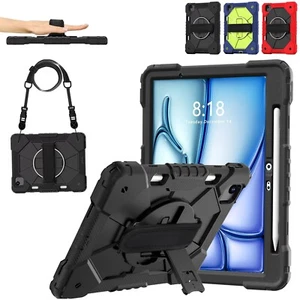 For iPad Air 11 2024-2025 11 inch Contrast Robot Silicone Hybrid PC Tablet Case - Picture 1 of 97
