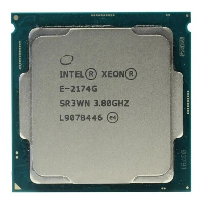Intel Xeon E-2174G SR3WN 3.80GHz 4 Cores 8 Threads LGA 1151 8MB CPU Processor - Image 1 of 2