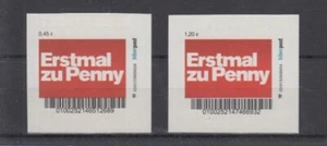 Beaver Post Magdeburg First to Penny 2 Values ** - Picture 1 of 1