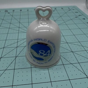 LOUISIANA WORLD EXPOSITION 1984 SOUVENIR CERAMIC BELL - 5 1/2" - Picture 1 of 7