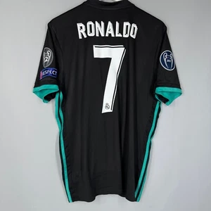 REAL MADRID 2017 2018 AWAY FOOTBALL SHIRT SOCCER JERSEY ADIDAS BR3543 #7 RONALDO - Bild 1 von 6