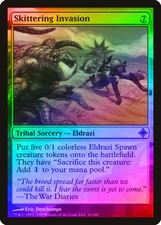 Skittering Invasion FOIL Rise of the Eldrazi NM Uncommon MAGIC CARD ABUGames