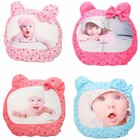 3D Sublimation Blank Pillow Case Bear Shape Cartoon Cushion Cover - 10Pcs
