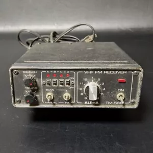Fukuyama Electric ALPHA TM-56B VHF FM receiver receiver cannot be energized Junk - Picture 1 of 7
