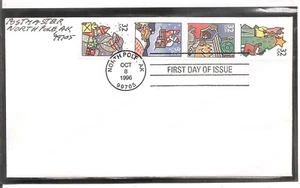 US SC # 3116a  Christmas 1996 -Secular- FDC. Uncacheted. - Picture 1 of 1