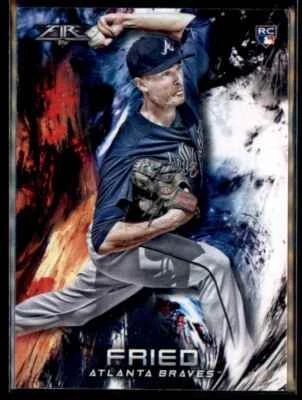 2018 Topps Fire Max Fried RC Atlanta Braves #28 - Image 1 of 2