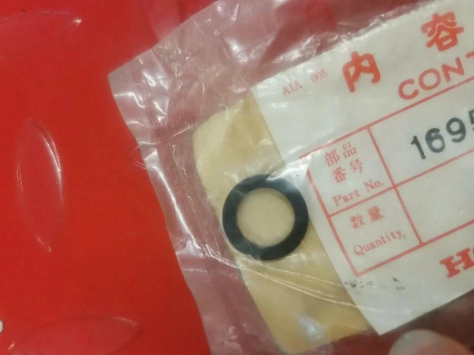 Новая из старых запасов прокладка гайки соединения Honda CL175 CL200 CL450 CL360 16956-283-000 H3 - Изображение 1 из 4