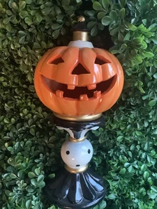 Jack-O-Lantern Kürbis Podest Leuchtfigur Halloween Mackenzie Kinder Stil - Bild 1 von 5