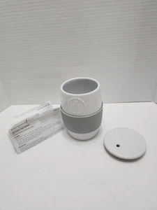 Pampered Chef Ceramic Microwave Egg Cooker with Silicone Sleeve #1529 - Picture 1 of 4