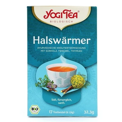 YOGI TEA Halswärmer Bio Filterbeutel, 30.6 g - Bild 1 von 3