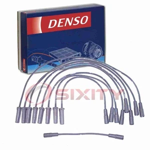 Denso Spark Plug Wire Set for 1996-2000 Chevrolet Express 3500 7.4L V8 wn - Picture 1 of 5