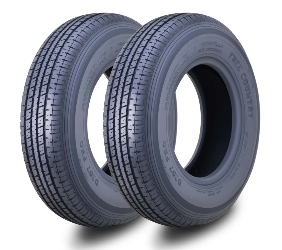 套装 2 免费国家重型拖车轮胎 ST185/80R13 径向 8 层负载范围 D — 第 1/3 张图片