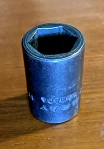 GRAY Canada 17mm Socket Metric Shallow 6 Point Impact 1/2 Drive - Picture 1 of 5
