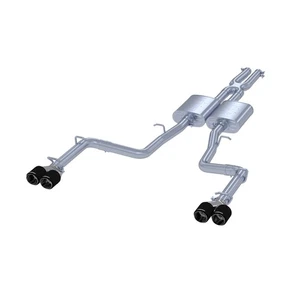 Escape trasero doble MBRP S71113CF para punta de fibra de carbono 15-23 Dodge Challenger 3.6L - Imagen 1 de 11