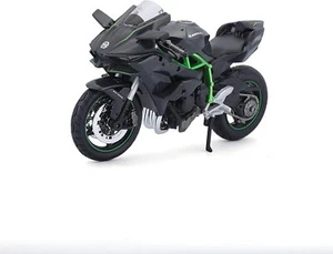 Maisto - Modellmotorrad - Kawasaki Ninja H2R (schwarz, Maßstab 1:12) Modell - Bild 1 von 5
