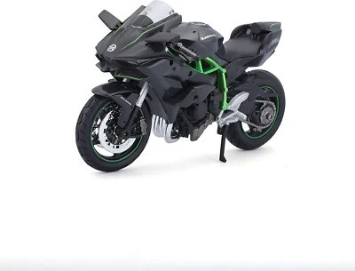 Maisto - Modellmotorrad - Kawasaki Ninja H2R (schwarz, Maßstab 1:12) Modell - Bild 1 von 4