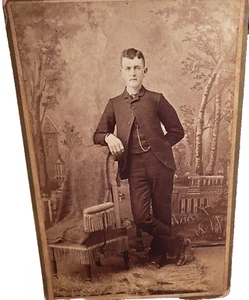 Foto catena orologio Benton Miller Mahala' Fancher Millers Son Casey Ill - Foto 1 di 4