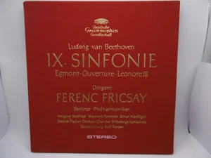 Beethoven IX 9 Sinfonie, Berline FRICSAY, DGG 138 002/3 RED STEREO Box 2 LP 7/61 - Picture 1 of 12