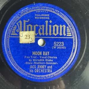 10" 78 RPM-Jack Jenney-High Society/Moon Ray/Vocalion 5223 - Imagen 1 de 4
