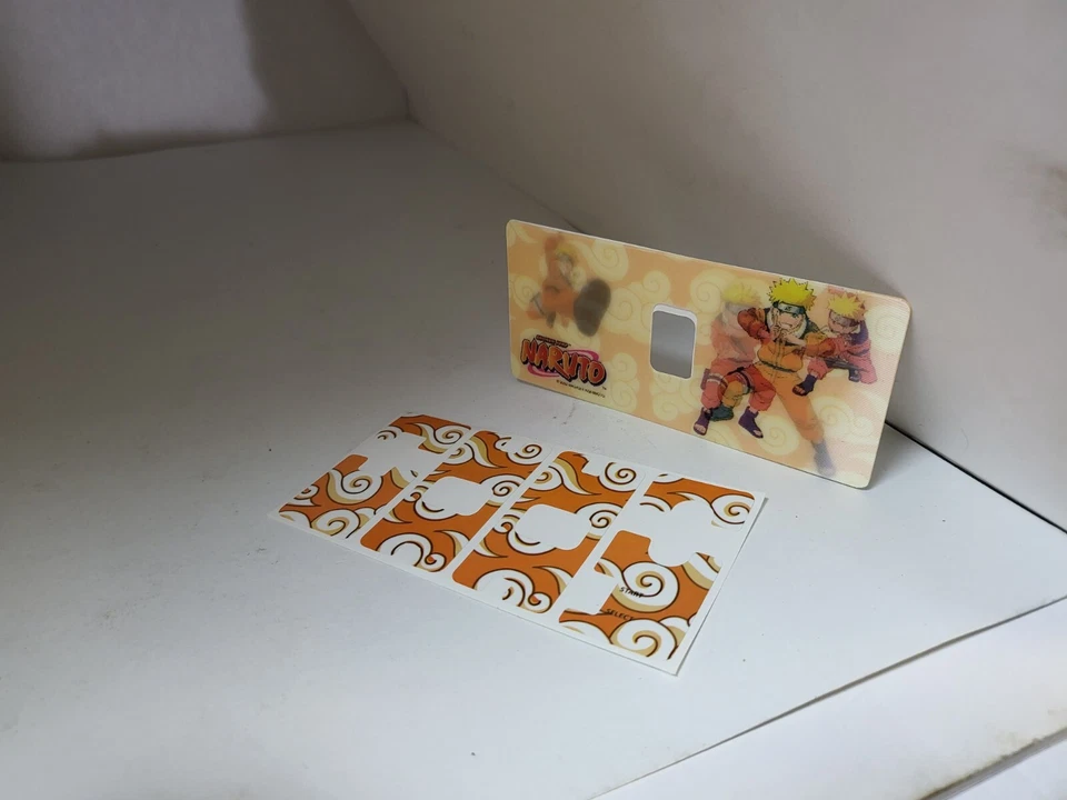 NEW Official Nintendo DS lite  NARUTO hologram Console Skin wrap Decal  #J7 - Image 1 of 2