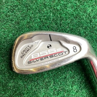 Tommy Armour 855s Silver Scot 8-iron steel R-flex graphite tour wrap style RH - Image 1 of 4