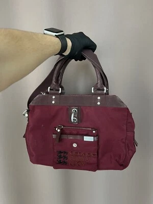 GEORGE GINA & LUCY "Miss Perfect" Bolso Grande Rojo Bolso de Viaje Mujer Hombre Bandolera Foto 1 de 4